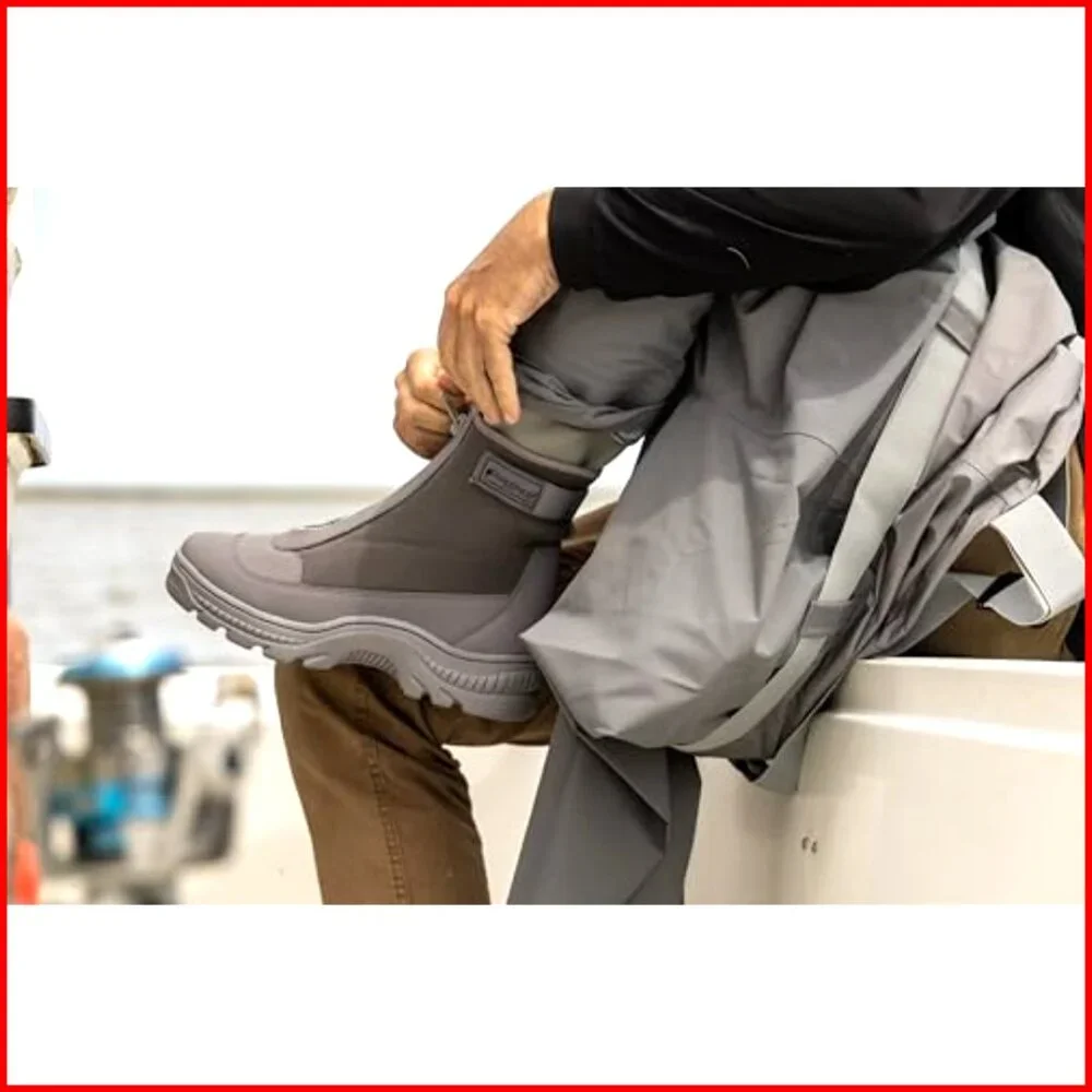 Men's Waterproof Wading Boots Neoprene Fishing Surf Sand Traction